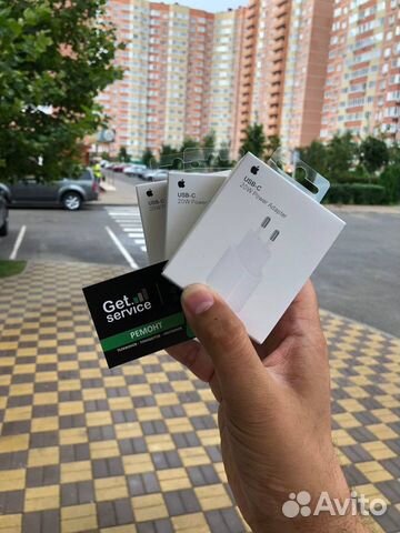 Адаптер питания Apple 20w type-c (USB-C)