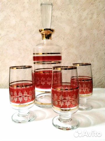 Графин и фужеры, Bohemia