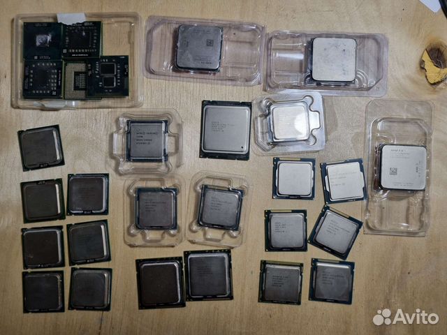 Процессоры Intel/AMD для пк и ноутбуков