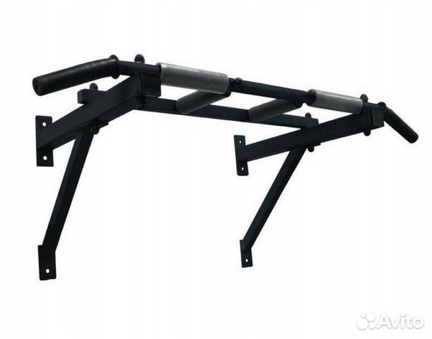 Турник 3х-хватный, цвет - черный