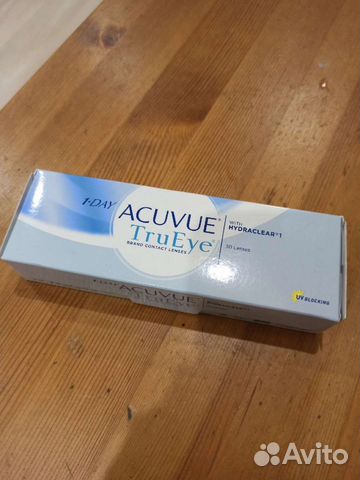 Линзы контактные однодневные Acuvue TruEye