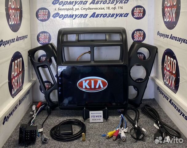 Штатная магнитола Kia Sportage 2 2007-2009 2-32