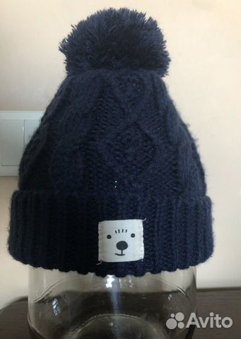 Зимняя детская шапочка