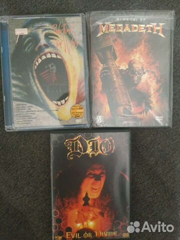 Dvd диски музыка рок