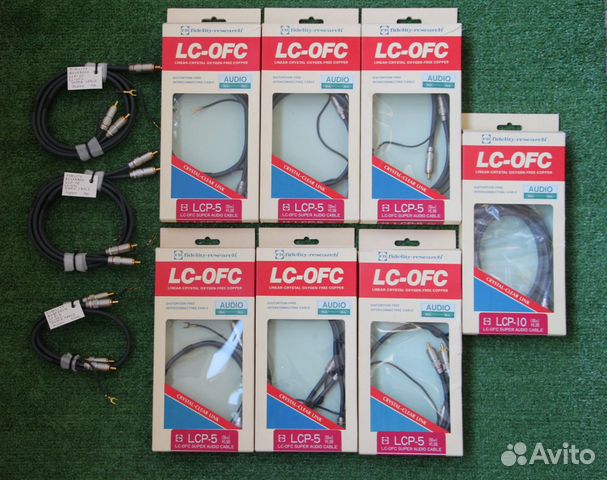 Fidelity Research LC-OFC Super Cable новые, Япония