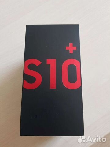Коробка от samsung s10+