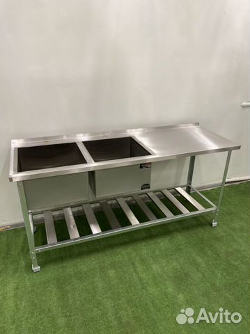 Ванна моечная с рабочей поверхностью