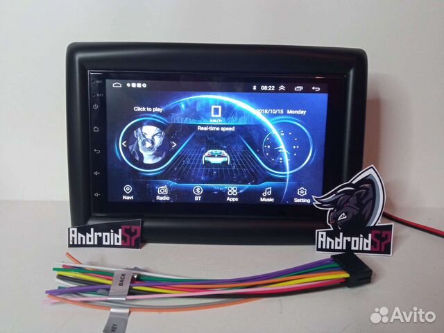 Магнитола Android на Renault Megane 2