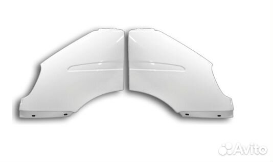 Передние крылья газель н\о пластик