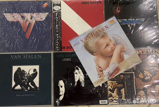 Van Halen, оригинальный винил