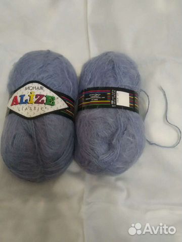 Пряжа мохер
