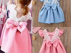 Платье для девочки розовое новое