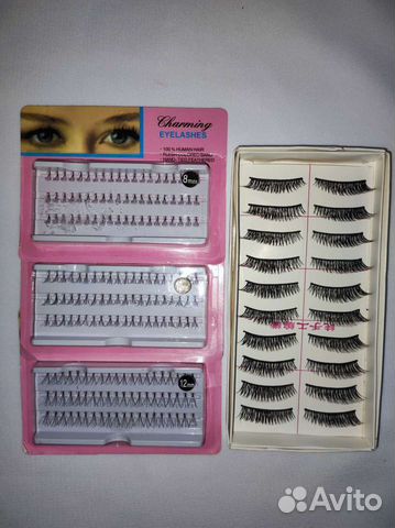 Накладные ресницы набором