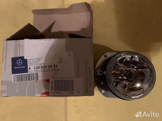 Противотуманка на W219 CLS 55 AMG