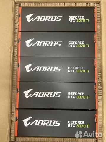 Видеокарта aorus rtx 3070ti master