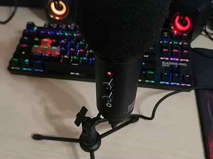 Многонаправленый микрофон с поп фильтром