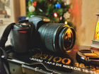Nikon d3100 + nikkоr 18-55 mm f/3.5-5.6 G VR объявление продам