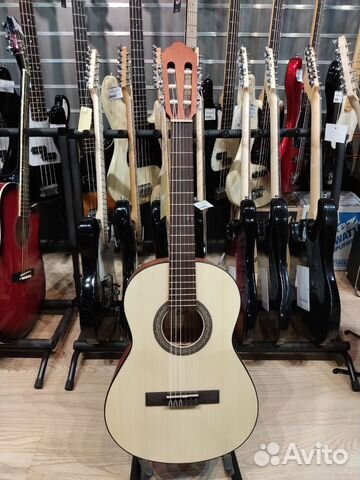 Классическая гитара Cort AC70-wbag-OP 3/4 + чехол