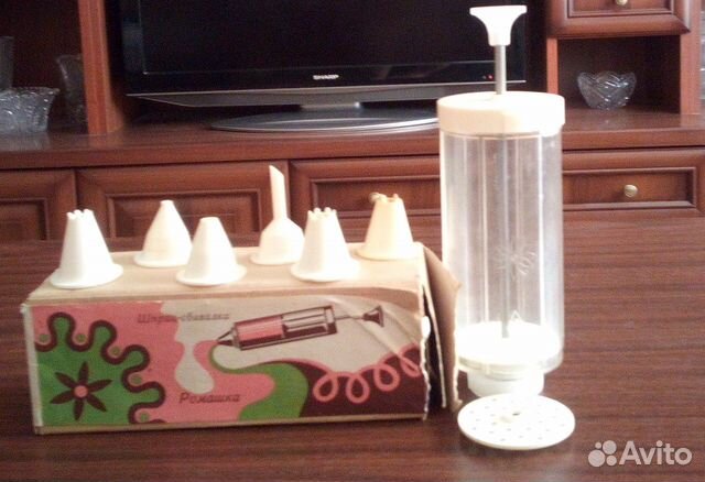 Кондитерский шприц-сбивалка 