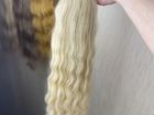 Славянские волосы блонд кудри 60 см