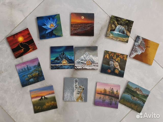 Картины маслом маленькие