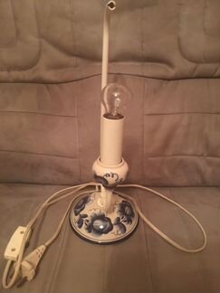 Лампа Гжель без верхней части