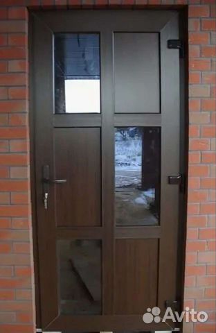 Дверь пвх из пятикамерного профиля