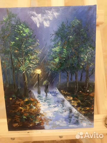 Картина маслом на холсте