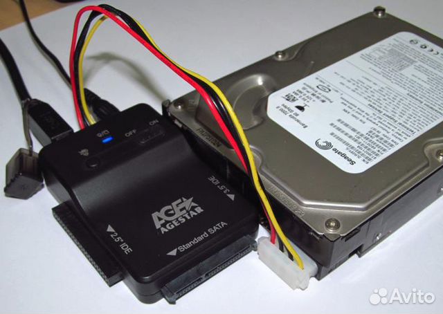 Какие провода подключать к жесткому Адаптер для подключения к USB Agestar 3fbcp1 купить в Сыктывкаре Электроника Ави