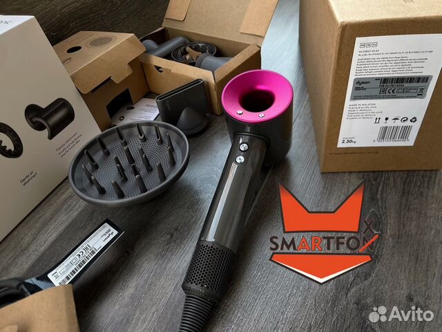 Фен dyson supersonic premium + расчёска + гарантия