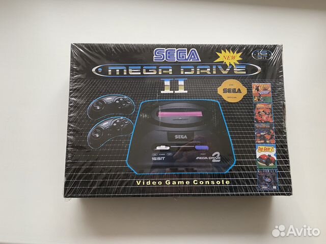 Игровая приставка. Sega Mega Drive 2. Новая