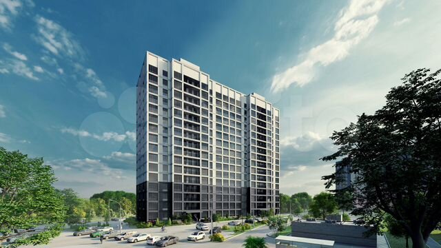 2-к. квартира, 88,3 м², 4/16 эт.