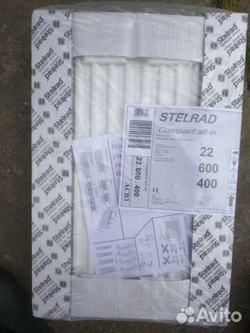 Радиатор панельный 600x400x22 межосевое расст 500