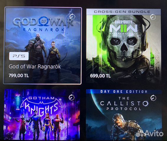 Игры на ps4 и ps5