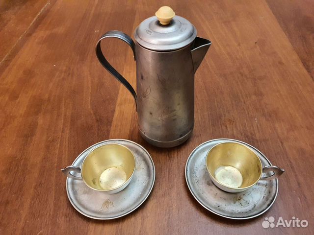 Набор столовой посуды из мельхиора