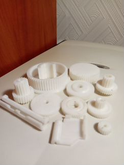 3d печать шестеренок, технических и т.д. изделий