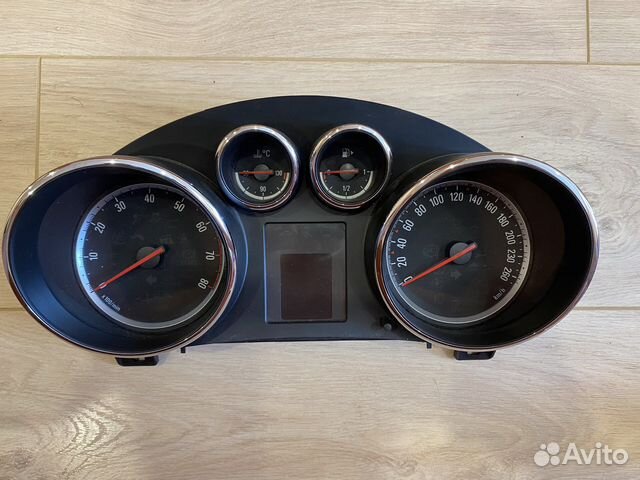 Панель приборов opel astra j