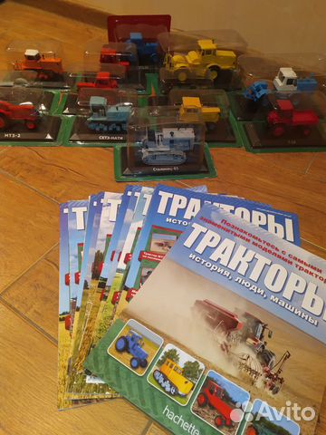 Тракторы история люди машины 1-13+ журналы 1:43