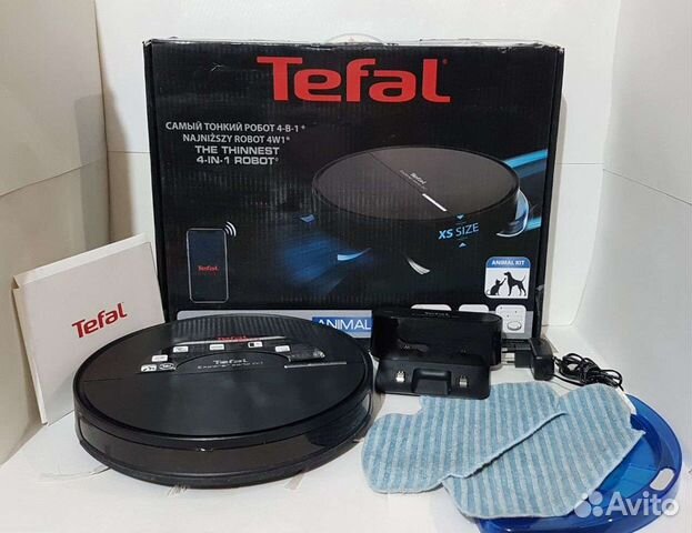 Робот пылесос tefal