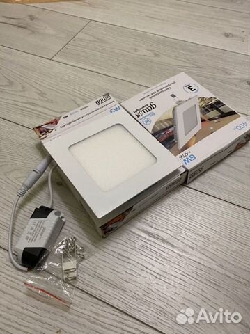 Светодиодный ультратонкий светильник Gauss downlig