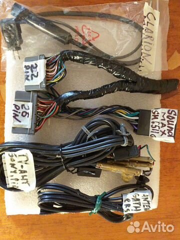 Разьемы - Фишки /для а/магнитол и усилителей