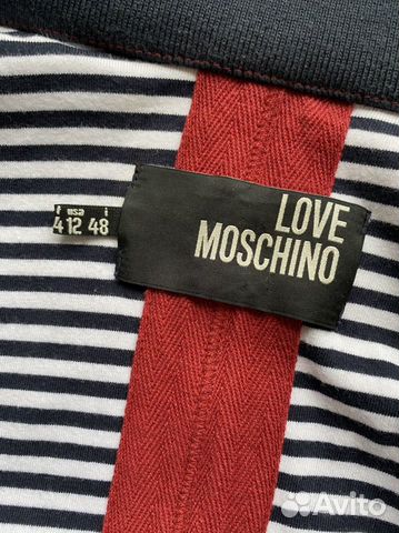 Love moschino куртка унисекс