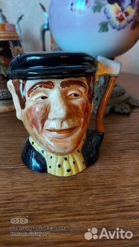 Пивная кружка 13 - Голова с топором, старина