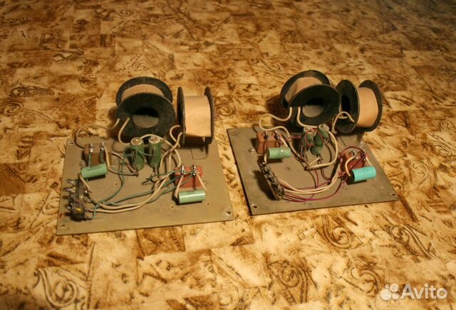 Фильтры кроссоверы для колонок и комплектующие