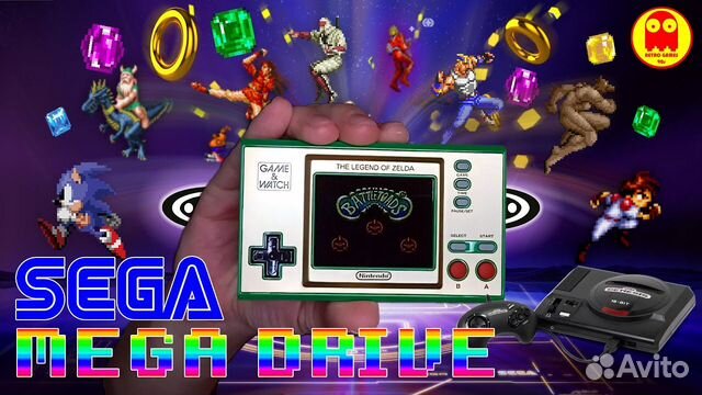 Nintendo Game & Watch (Оригинал - 105 Игр) 64Mb