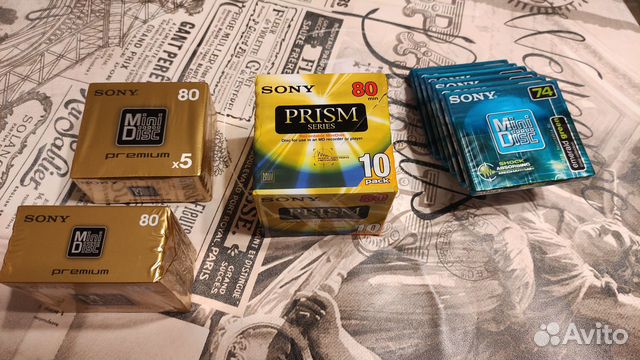 Минидиски Sony Premium, Sony prmd-74, Sony ES