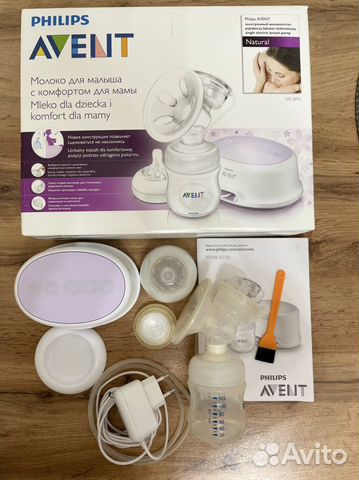 Молокоотсос philips avent электрический