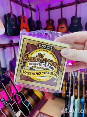 Струны Ernie Ball для 12 струнки (сша)