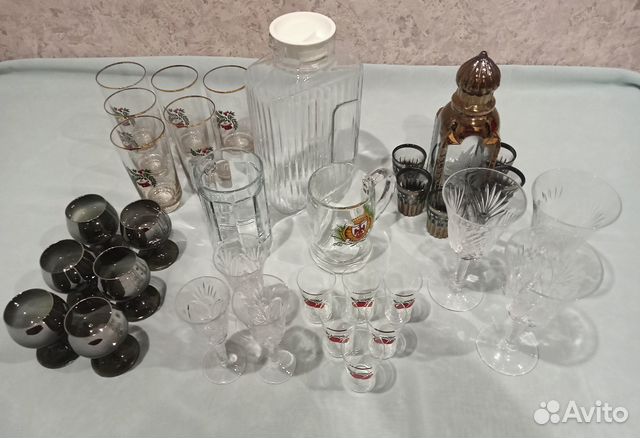 Стеклянная и хрустальная посуда