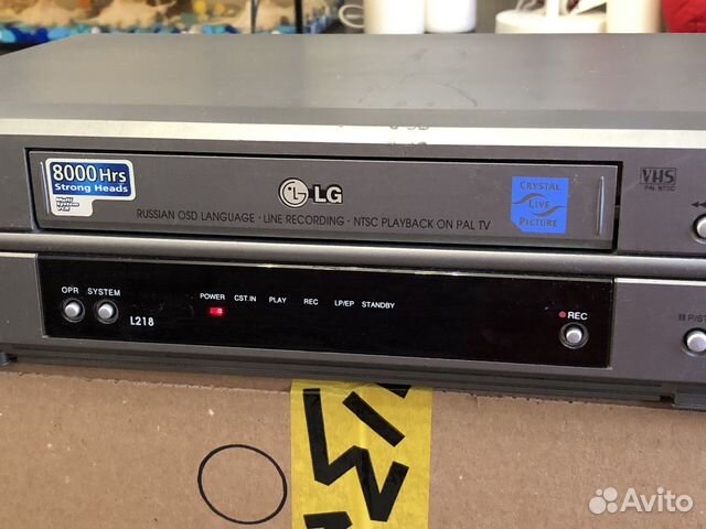 Видеоплеер (Видеомагнитофон) LG L218